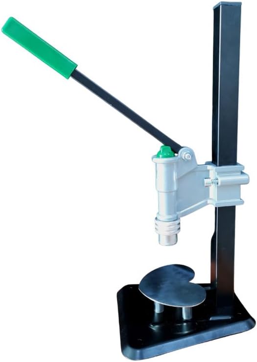 Manual Short Base Desktop Perfume Bottle Cap Sealer, 13-20mm Cap Diameter, Hand Operated Closure Tool (15mm)