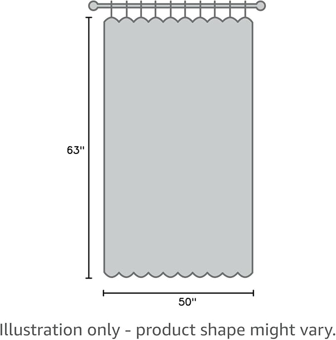 MYSKY HOME Sheer Curtains 63 Inch Length for Bedroom, Window Curtain Panels Light Filtering Privacy Protect Drapes Set, Boho Farmhouse Style Texture Soft Touch, 50" x 63", Linen, 2 Panels