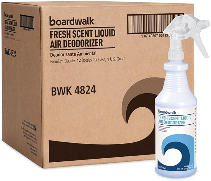 DO1406-12ESSN 32 oz. Spray Bottle RTU Liquid Air Deodorizer - Fresh Scent (12/Carton)