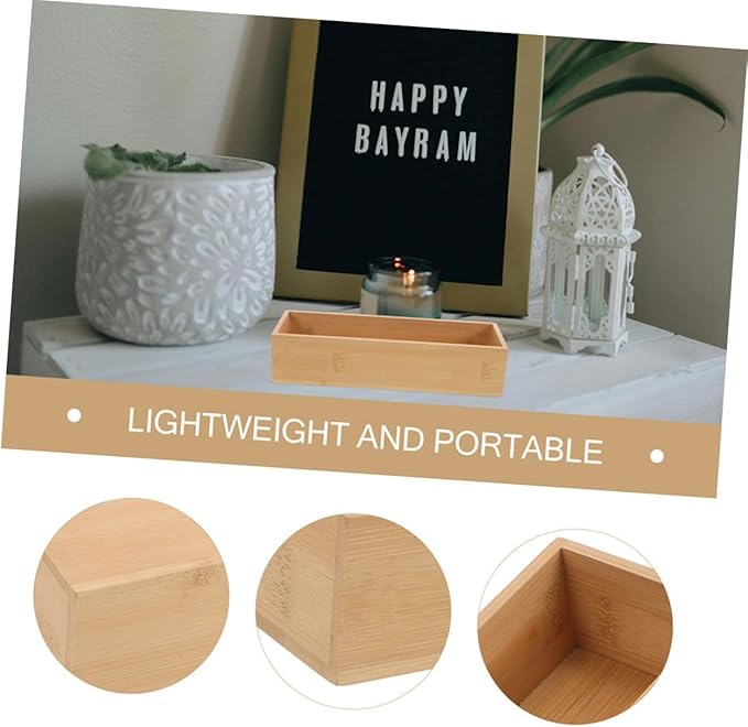 Happyyami 3Pcs Storage Box Organizer for Kitchen Bathroom Office Bedroom Versatile Utensil Holder Craft Storage Minimalist Design for Decluttering