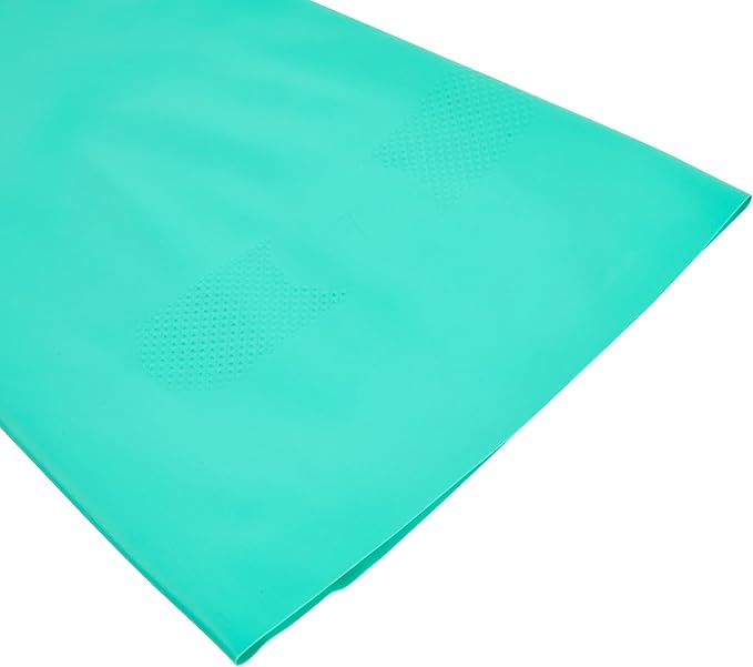 Clean Tek Professional 15 Mil Medium Cleaning Gloves, 1 Pair Of Long Cuff Gloves - Flock Lining, No-Powder, Green Nitrile Chemical Tolerant Gloves, No-Latex, Heavy-Duty Tasks