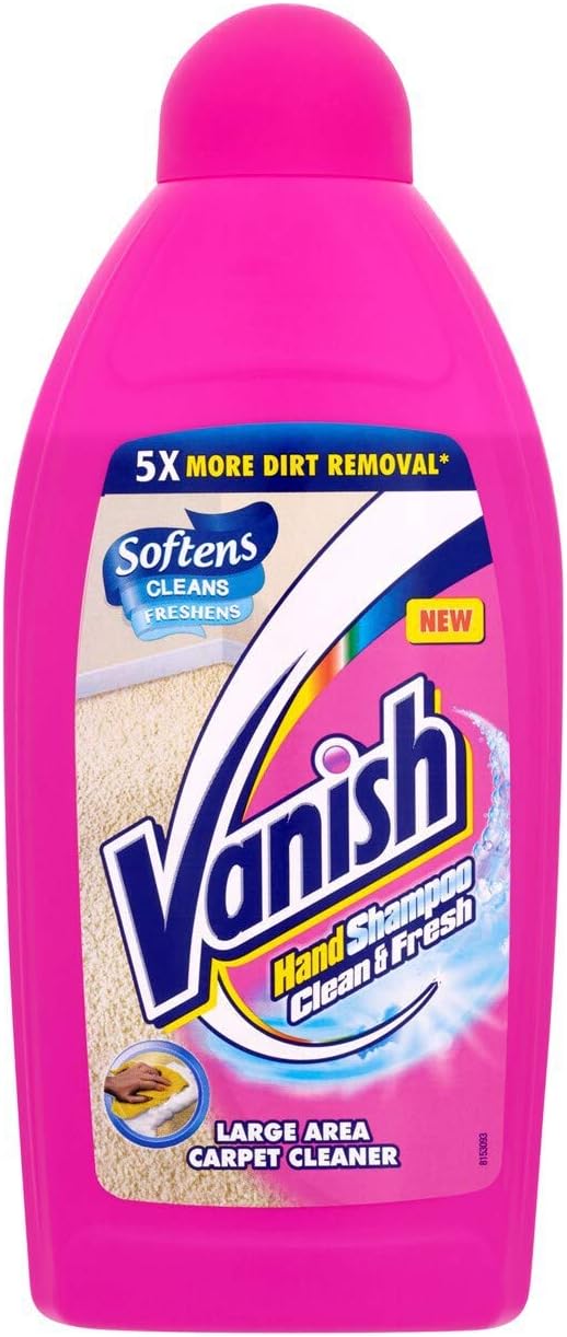 Vanish Carpet Manual Shampoo Clean and Fresh Pure Air 450 ml