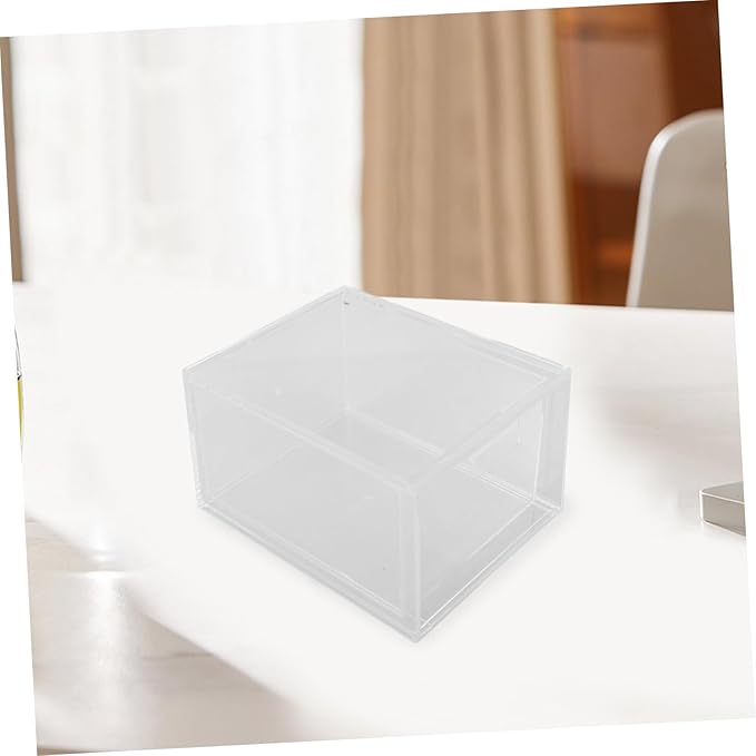 3pcs Stackable Clear Drawer Organizer for Makeup and Office Supplies Transparent Storage Box Drawer Design for Cosmetics Stationery and