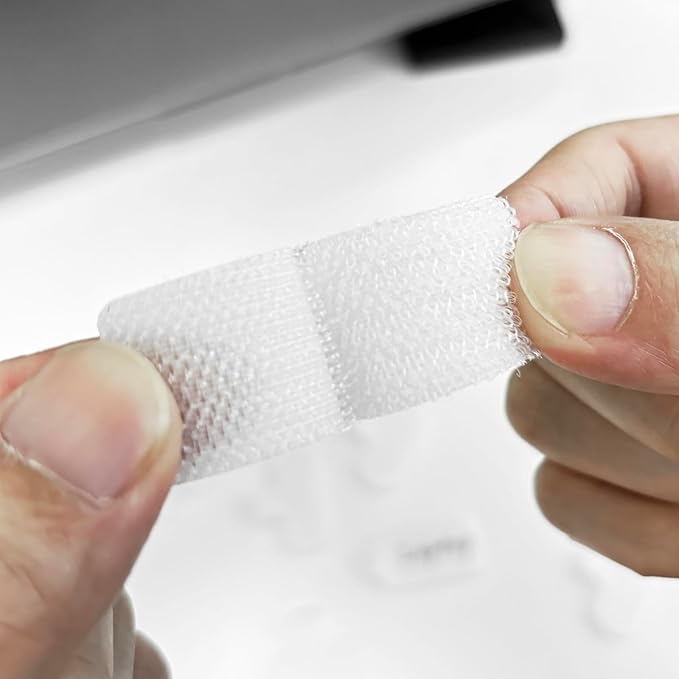 32 Pcs Cable Labels, Multi-Color Write On Cord Labels, Wire Tags for Electronics, Computers Cable Management and Identification, White