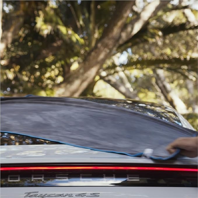 Rapid Dry Towels Original 2.0 Microfiber Car Drying Towel — 150 x 75cm — Extra Large Channel Weave Drying Cloth — Ultra Absorbent, Scratch-Free, Auto Detailing Towel for Cars SUVs Trucks & Boats