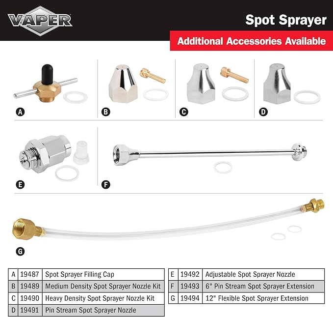 19428 Spot Spray Non-Aerosol Sprayer - Yellow
