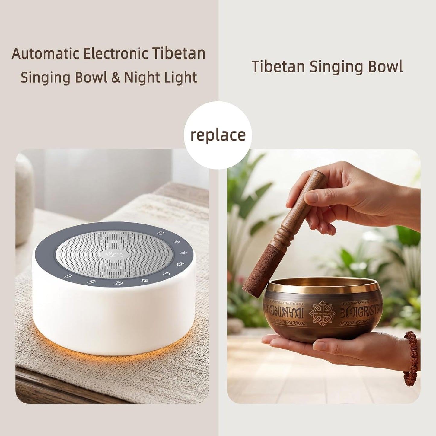 Kipcush White Noise Machine with Night Light โ Nursery Sound Machine with Soft Non-Glare Lamp, 30 Soothing Sounds, 8 Color Lights, Up to 8-Hour Timer for Baby & Adults