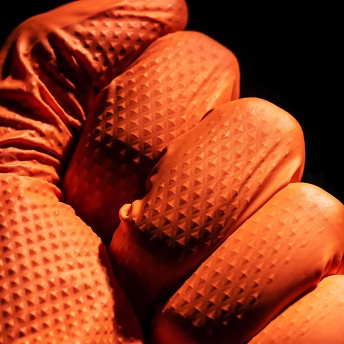 Glove Station Disposable Nitrile Gloves - 1000-Count - Non-Latex Gloves for Kitchen, Cleaning, and Cooking - Textured for Better Grip 8MM-S-Black