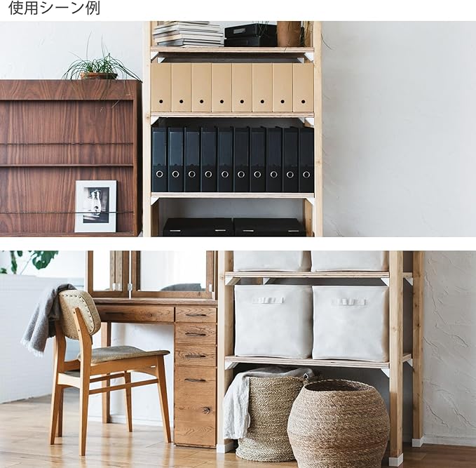 2 x 4 Brackets to Build Vertical Storage, DIY Wall Shelves and Decorative Posts | No Tool Assembly of a Sturdy Floor to Ceiling Wood Post | No Wall Damage – Great for Rental Properties and Apartments