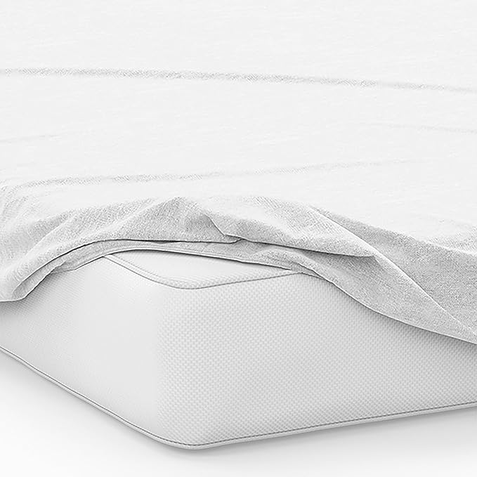 NORTHWEST Ashford Home Essentials Bedding, 4 Piece California King Size Sheet Set, Optical White