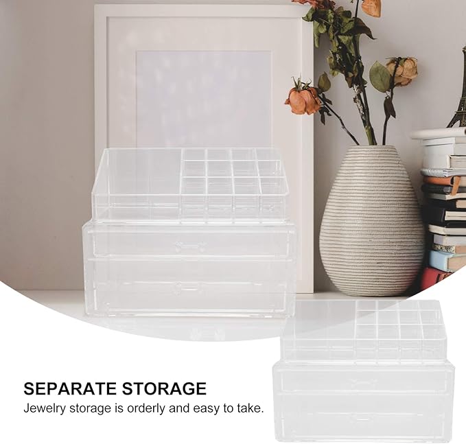 Cosmetics Storage Case Makeup Storage Organizer Desktop Box Acrylic Box for Makeup
