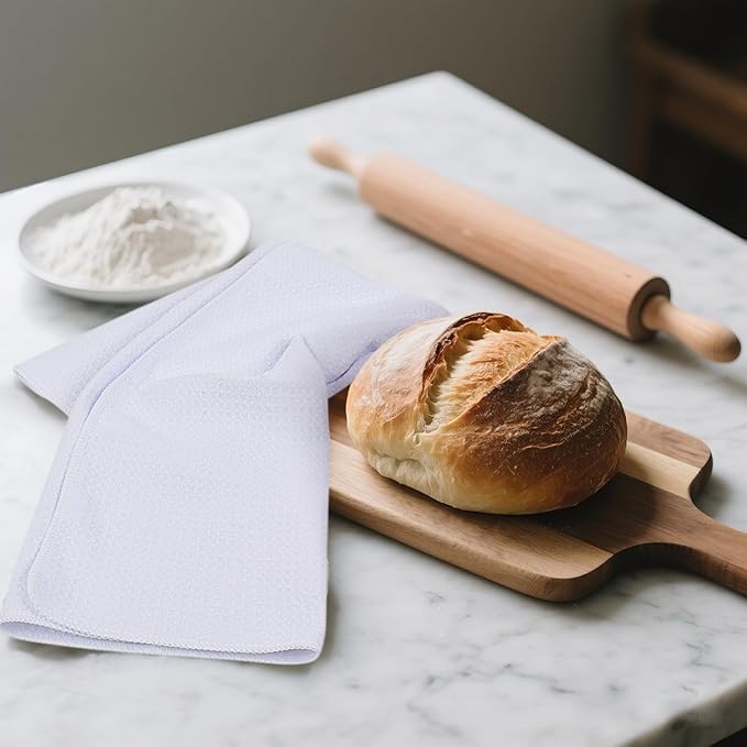 Microfiber Kitchen Towel Premium Sublimation Blank Towels Fast Drying Tea Towel Polyester Dish Towels for Drying Dishes 20 Inch X 28 Inch 10 Pack White