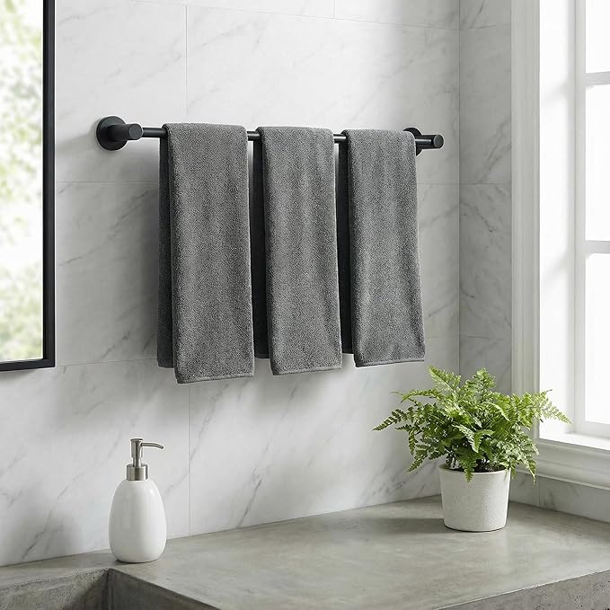 26 Pcs Salon Bleach Proof Towels Highly Absorbent Hair Towels Hand Facial Cloths Bleach Resistant for Salon Barber Spa Beauty Bath Hair Stylist(Gray,18 x 30 Inch,Classic)