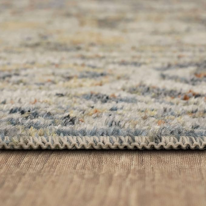 Mohawk Home Nyx Floral Ornamental Cream 2' x 2' 11" Area Rug Perfect for Living Room, Dining Room, Office