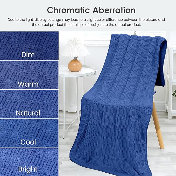 Microfiber Bath Towels, Large Bathroom Towel 2 Pack (30" x 60"), Oversized, Soft, Super Absorbent and Fast Drying, Multipurpose Use for Sport, Fitness, Yoga, Diamond Cross Grid Navy