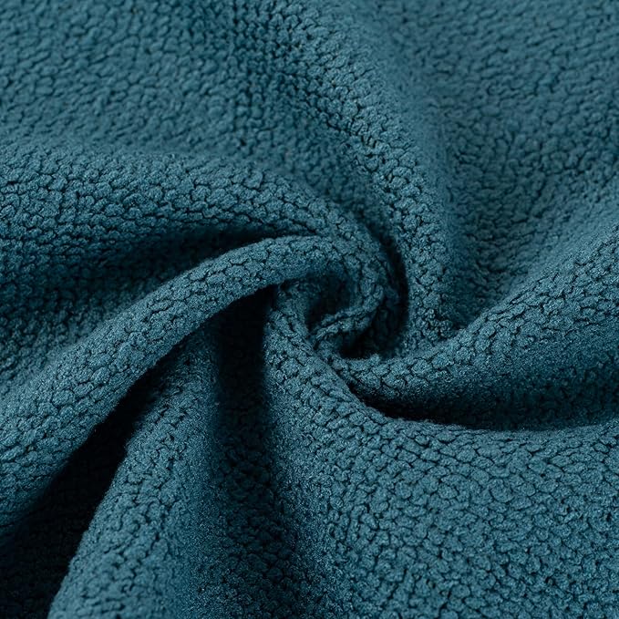 Clean Tek Professional 11.8 x 11.8 Inch Microfiber Towel Rolls, 300 Reusable Towel Rolls - Tear Away, Perforated, Teal Microfiber Cleaning Roll, For All The Cleaning Tasks