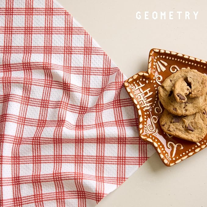 Christmas Dinner Napkins - Premium Cloth Napkins - Quick Dry & Super Absorbent Table Napkins - Premium Geosuede Linen Napkins - Pine 19" x 19" - 6 Pieces