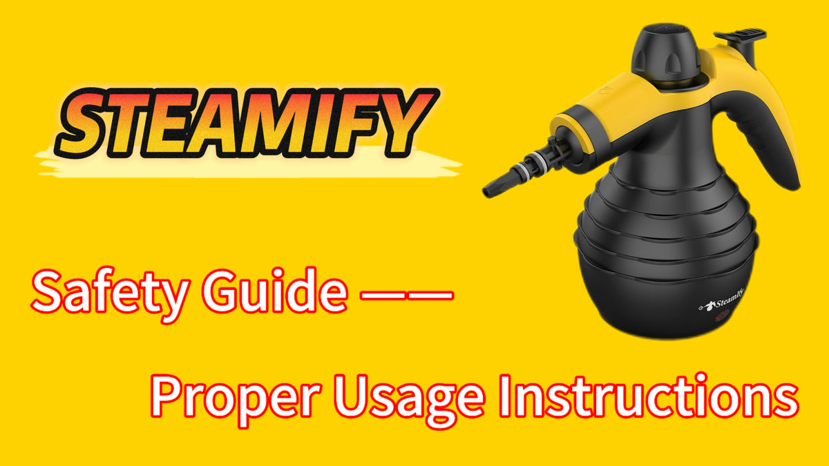 Pressurized Handheld Steam Cleaner with 10pcs Accessories & Safety Lock, Multi-Purpose & Powerful Home Use Steamer for Cleaning, Car, Bathroom, Shower, Upholstery, Grout, Window - Image 8