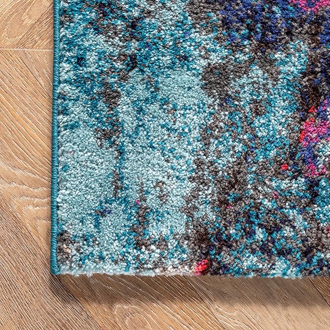 nuLOOM Reva Colorful Abstract Area Rug, 10x14, Multi