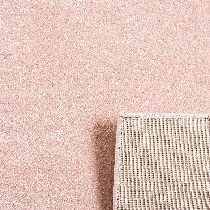SAFAVIEH Carousel Kids Collection Runner Rug - 2'3" x 6', Pink & Ivory, Non-Shedding & Easy Care, Ideal for High Traffic Areas for Boys & Girls in Playroom, Nursery, Bedroom (CRK163P)