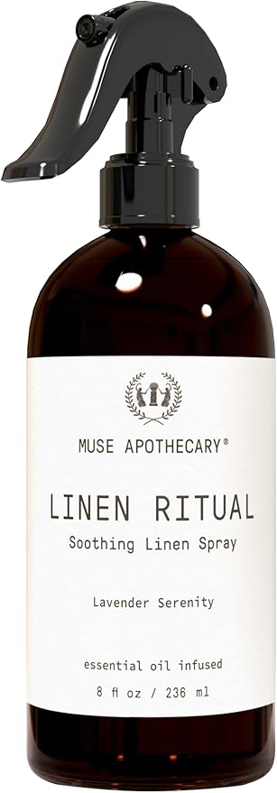 Muse Apothecary linen ritual spray — calm home wellness and aromatherapy for intentional living