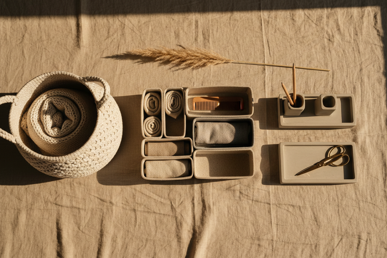 Calm Storage & Organization — Curated