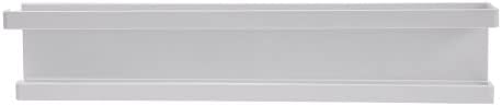 Household Essentials Metal Magnetic Paper Towel Holder, White