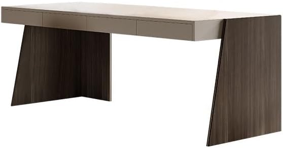 Desk Organizers Minimalist Desk, Light Luxury, Modern Living Room, Large Long Desk, Study Room, Home Solid Wood Study Desk, Computer Desk Standing Desk(160 * 70 * 75cm)