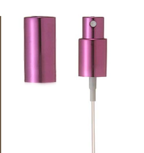 The Parfumerie Clear Glass 30 ml. Diamond Spray Perfume Bottle. Fine Mist Perfume Cologne Atomizer for Essential Oil Aromatherapy Perfume Cologne Refillable (1 oz. 12 Bottles, Purple)