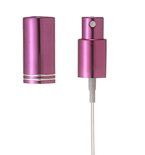 The Parfumerie Clear Glass 30 ml. Diamond Spray Perfume Bottle. Fine Mist Perfume Cologne Atomizer for Essential Oil Aromatherapy Perfume Cologne Refillable (1 oz. 12 Bottles, Purple)