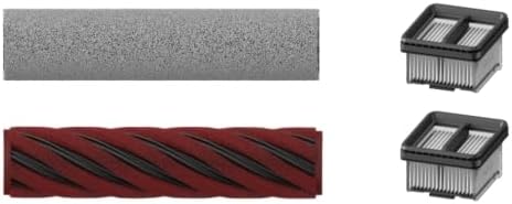 DREAME Replacement Accessories Parts Compatible with H15 Pro CarpetFlex, Auxiliary Cleaning Kit, Accessories Kit Includes 1 Carpet Brush, 1 Hard Floor Bursh, 2 Filter