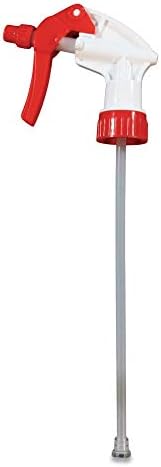Impact General Purpose Trigger Sprayer, 9.88-inch Tube, Fits 32 oz Bottles, Red/White, 24/Carton (59062491)