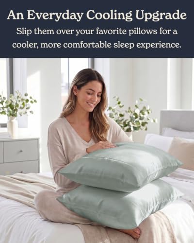 Beckham Hotel Collection Cooling Pillowcases for Hot Sleepers - Image 7