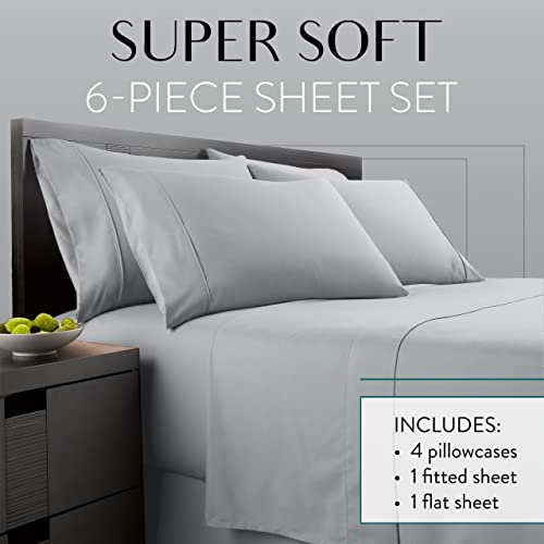 Danjor Linens Bed Sheet Set Queen Size for Hot Sleepers, Hotel - Image 3