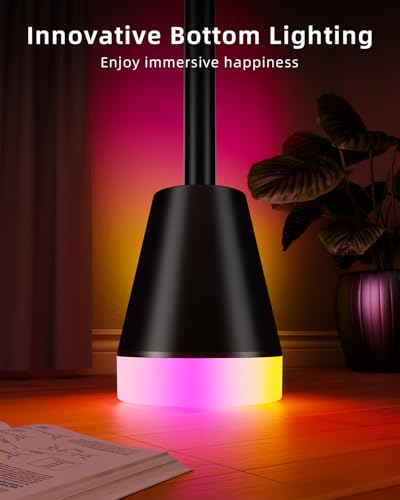 Keepsmile Smart RGB LED Corner Floor Lamp,172 LEDs B | Tools & Home Re - Image 3