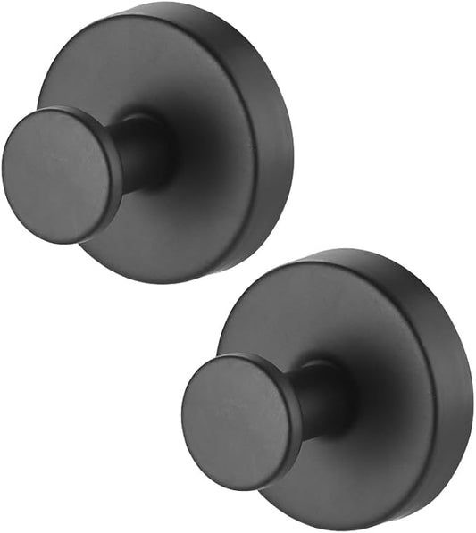 Suction Cup Wreath Hanger，Suction Cup Hooks Hanging 15 Lbs，Waterproof Suction Cup Wreath Holder for Windows (Black, 2)
