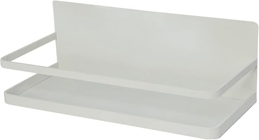 Household Essentials Metal Magnetic Spice Organizer, White