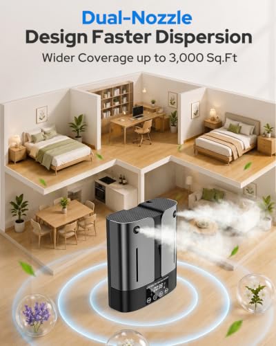 Cordless Waterless Aroma Diffuser Mini Portable Essential Oil Nebulizer Aromatherapy Fragrance Machine