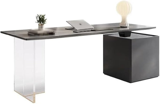 Desk Organizers Home Small Apartment Minimalist Slate Study Desk Desk Modern Minimalist Company Office Computer Desk Standing Desk(160 * 70 * 75cm)