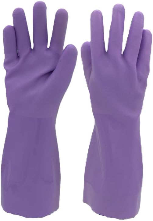 Star Kitchen & Home True Blues Ultra Lavender Household Cleaning Gloves (Medium)