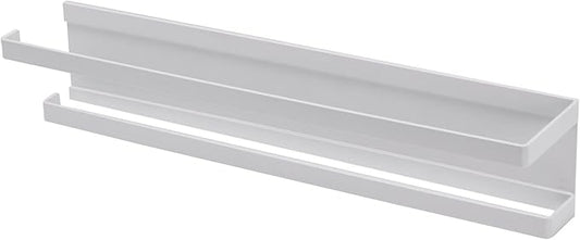 Household Essentials Metal Magnetic Paper Towel Holder, White