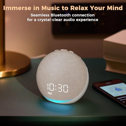 Sound Machine Alarm Clock with 25 Natural Sleep Sounds - Image 7