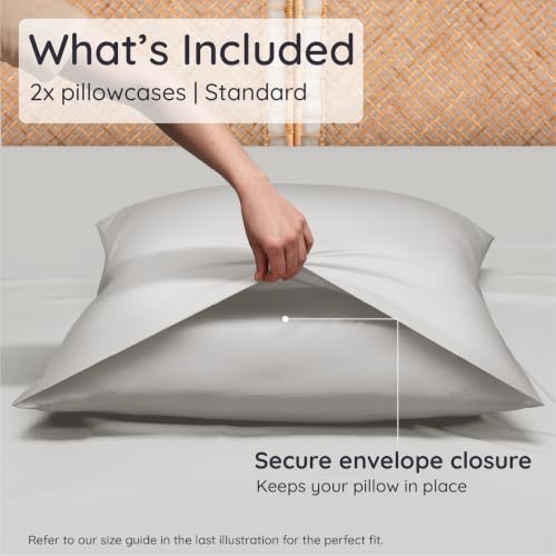 Bambaw 100% Viscose Derived from Bamboo Pillowcases - Image 3
