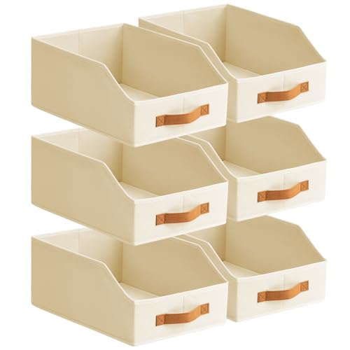 6-Pack Trapezoid Fabric Storage Bins - Image 2
