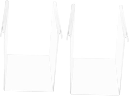 Cabilock 2pcs Food Storage Bag Holder Stand Compact and Portable Zipper Bag Organizer for Meal Prep Hands Storage Kitchen Camping and More Design