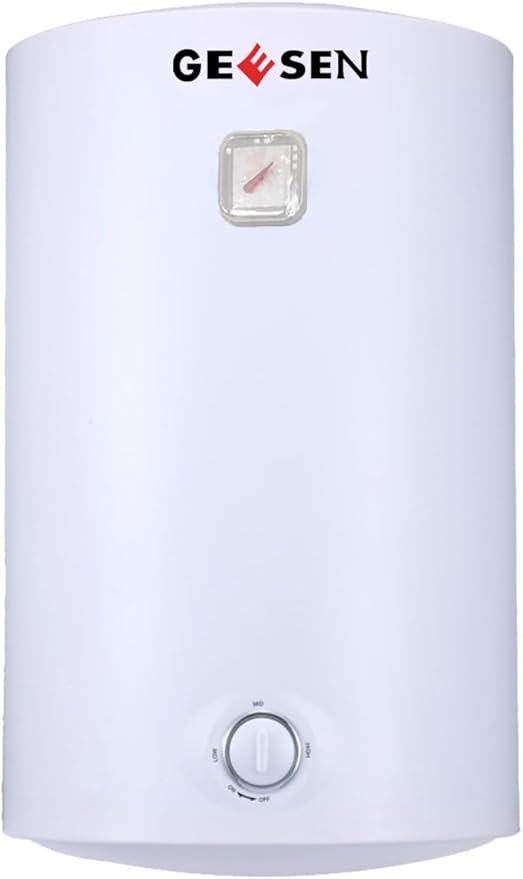 Electric Hot 50 liter Water Heater Storage, RV TR Endless Trailer Indoor Waterproof Shower Water Heater Compact Point-of-Use, Bathroom Shower (13.2 gallon) plug in 120v