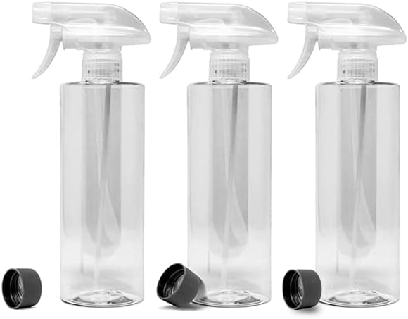 VViViD Barricade Premium Clear PPF (12" x 96") + Soft Silicone Rubber Squeegee + 3 (16oz) Empty Plastic Spray Bottles Bundle - M0