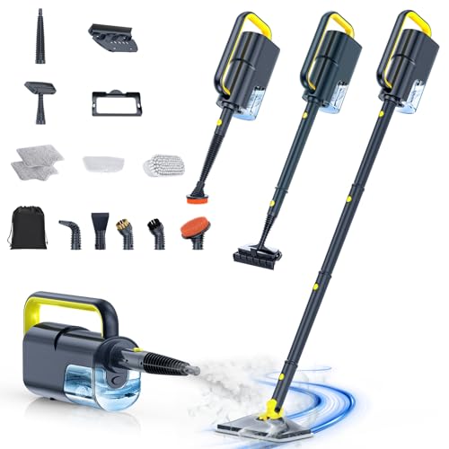 10-in-1 Steam Cleaner, Detachable Handheld Steam Mop for Multi-Surface - Image 2