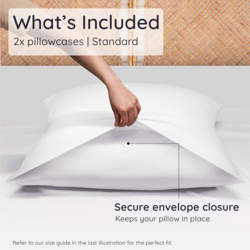 Bambaw 100% Viscose Derived from Bamboo Pillowcase - Image 3