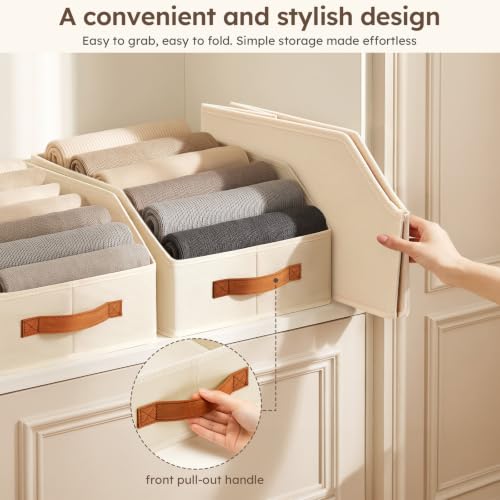 6-Pack Trapezoid Fabric Storage Bins - Image 7
